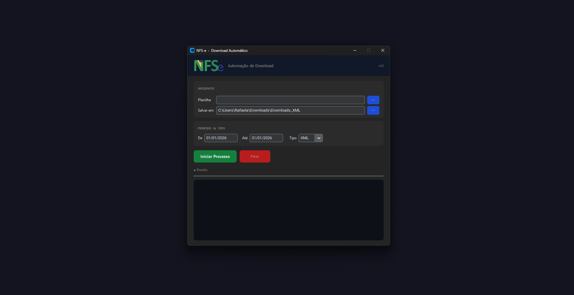 Automação de Download NFS-e